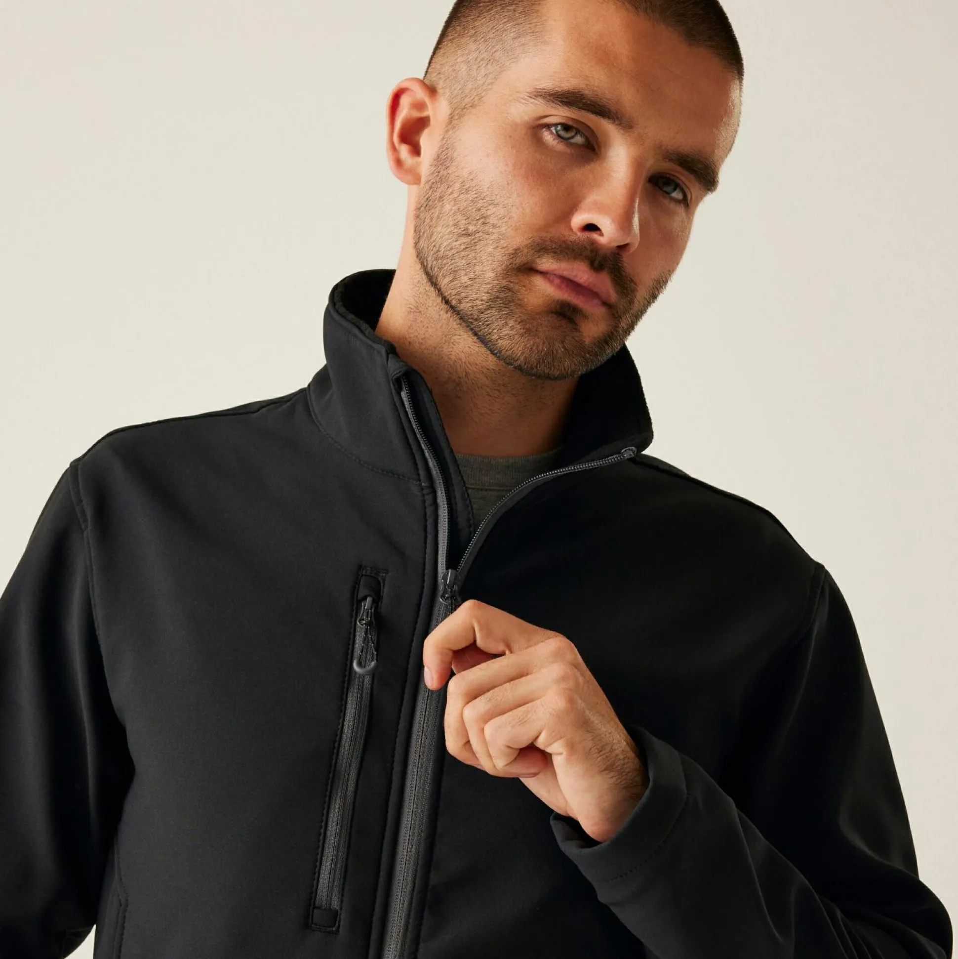 Men's H/M Softshell Jacket | Black