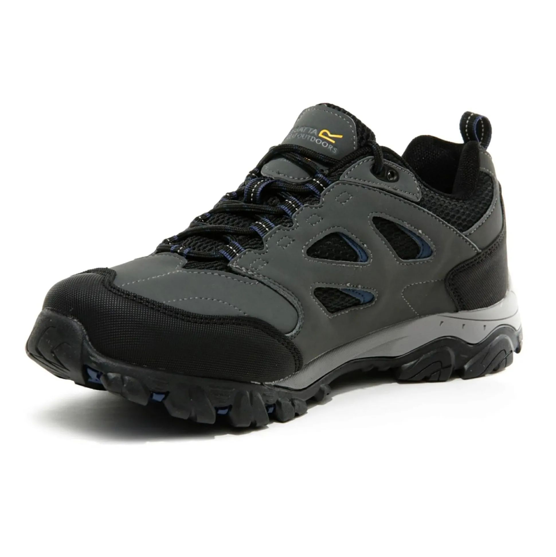 Men's Holcombe Waterproof Low Walking Shoes | Granite Dark Denim
