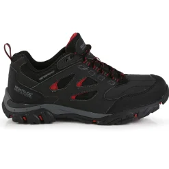 Men's Holcombe Waterproof Low Walking Shoes | Ash Rio Red