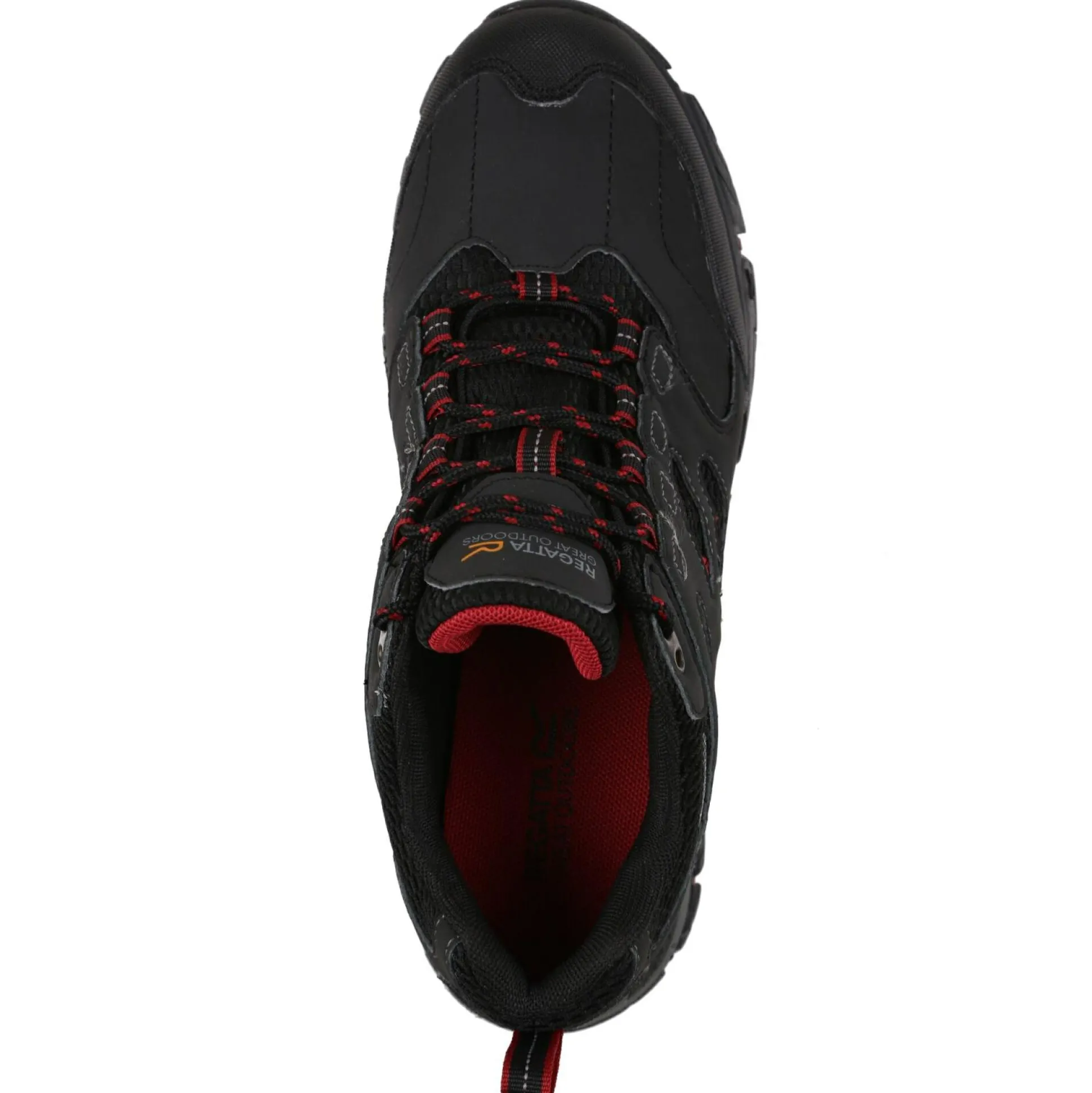 Men's Holcombe Waterproof Low Walking Shoes | Ash Rio Red