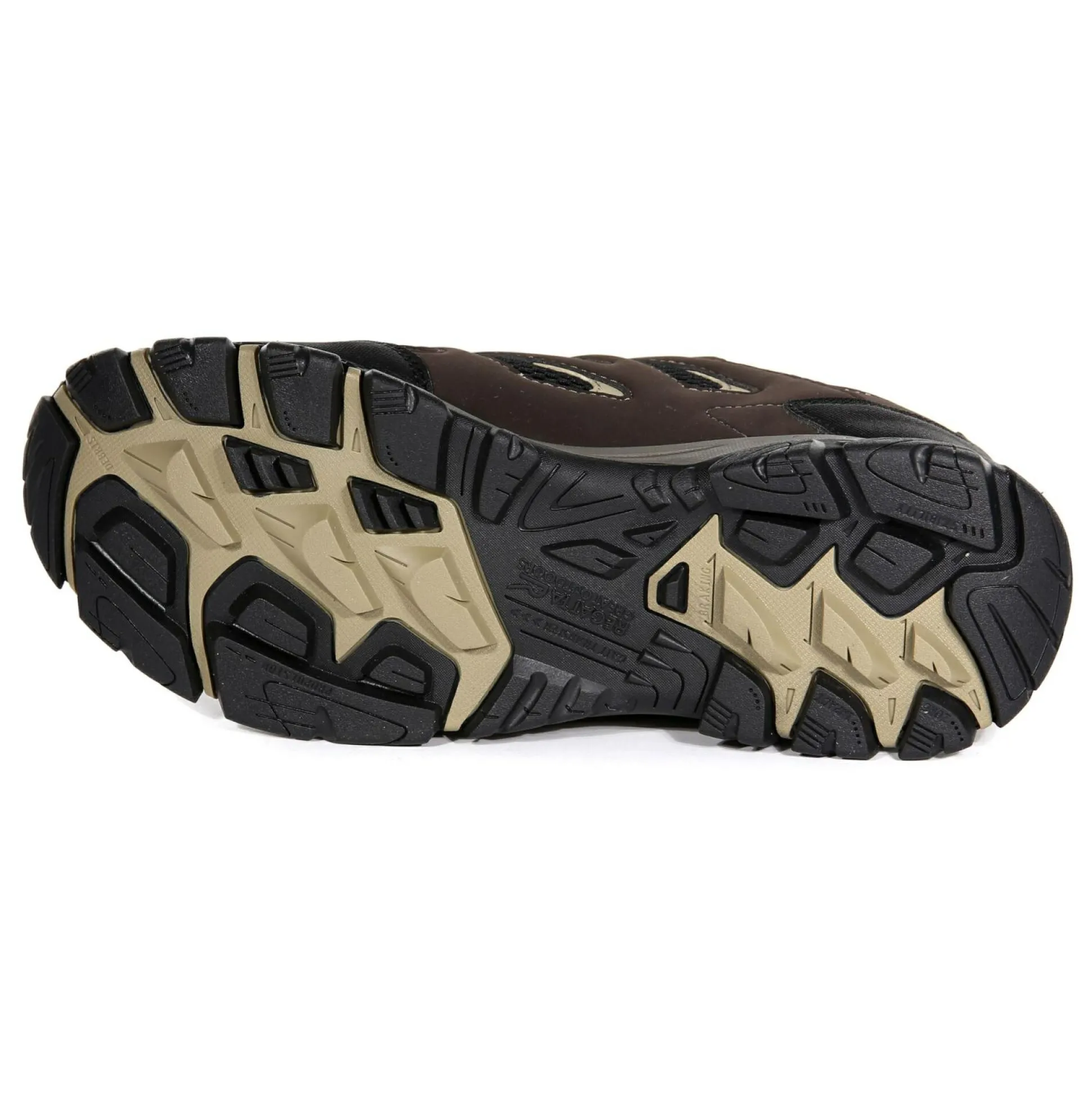 Men's Holcombe Waterproof Low Walking Shoes | Peat Gold Fawn