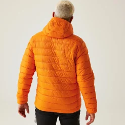 Men's Hooded Marizion Padded Jacket | Orange Pepper