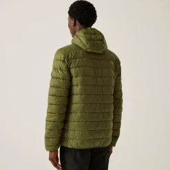 Men's Hooded Marizion Padded Jacket | Nephrite Green Black