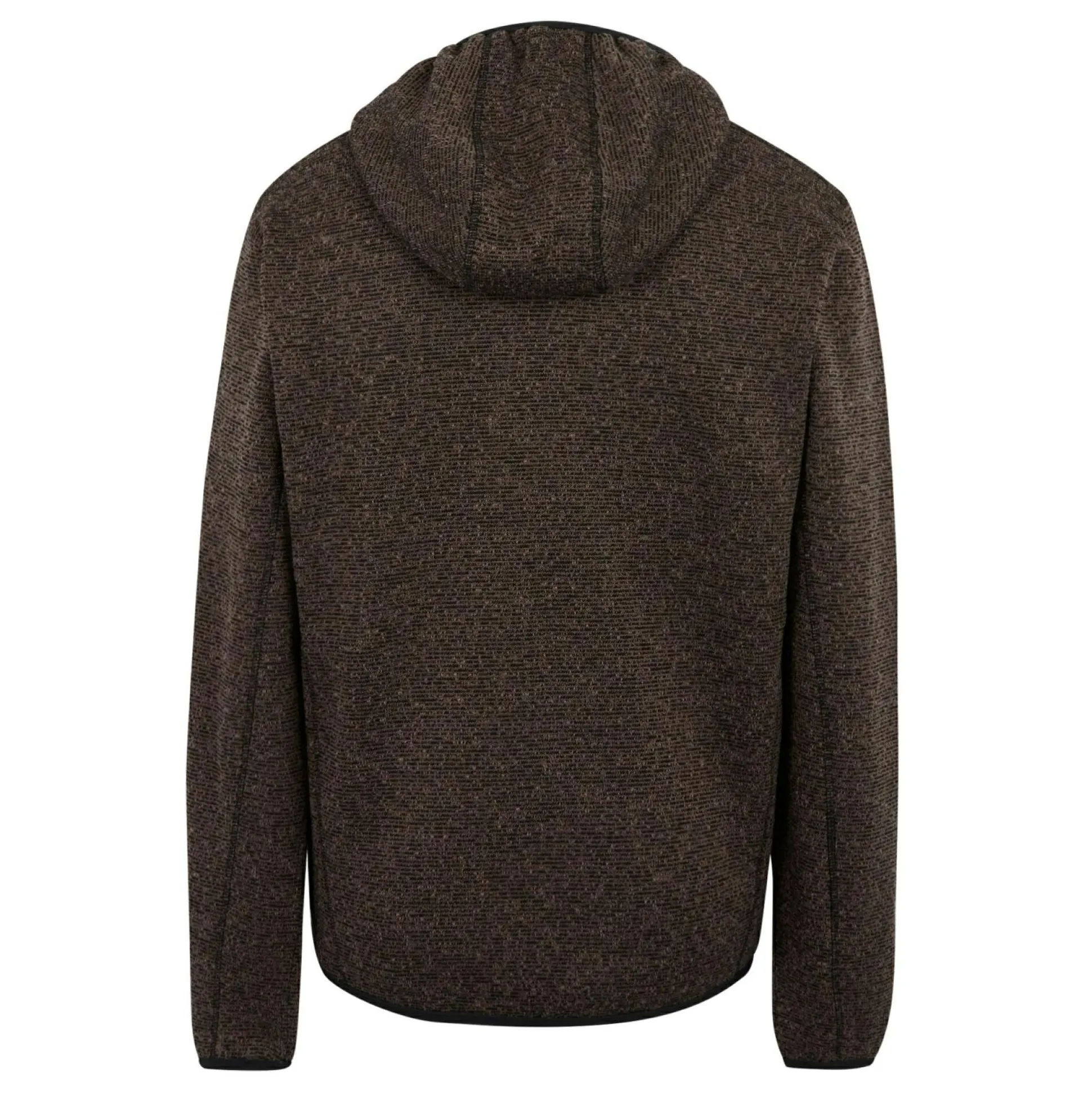 Men's Hooded Newhill Full Zip Fleece | Brown