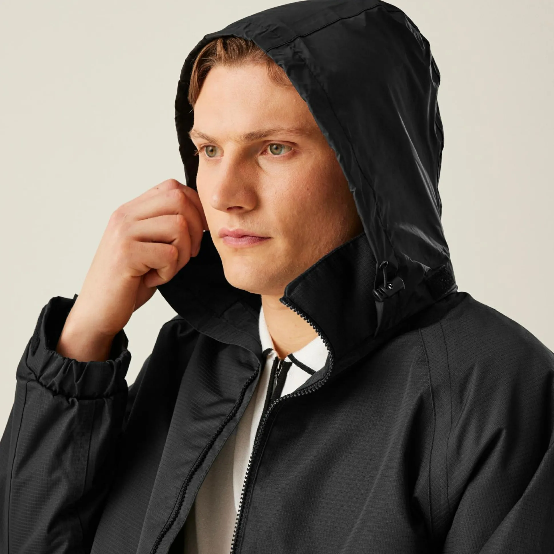 Men's Hudson Fleece Lined Waterproof Insulated Jacket | Black