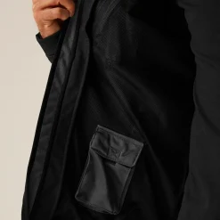 Men's Hydroforce 3 Layer Membrane Hooded Softshell Jacket | Black