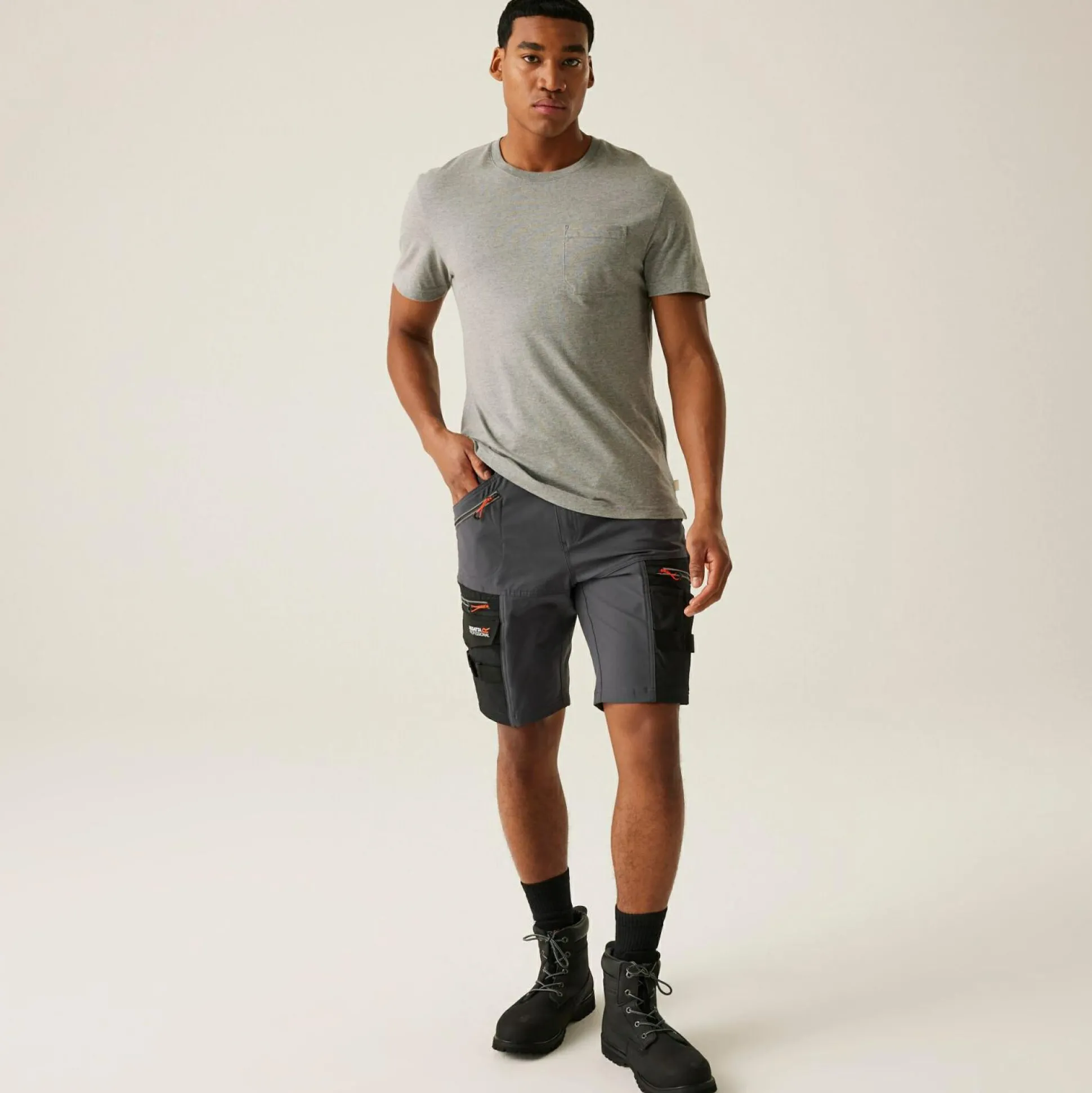 Men's Infiltrate Detachable Holster Shorts | Iron Black