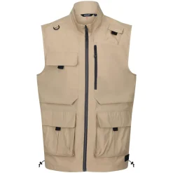 Men's Insect-Repellent Light Pack Away Gilet | Oat