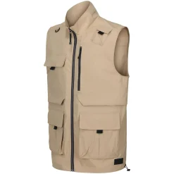 Men's Insect-Repellent Light Pack Away Gilet | Oat