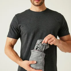 Men's Insect-Repellent Packaway Short Sleeve Shirt | Treetop Check