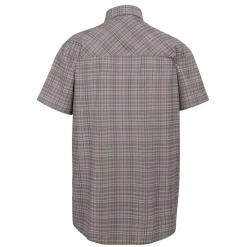 Men's Insect-Repellent Packaway Short Sleeve Shirt | Treetop Check
