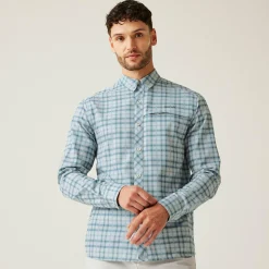 Men's Insect-Repellent Packaway Long Sleeve Shirt | Iceberg Check