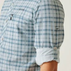 Men's Insect-Repellent Packaway Long Sleeve Shirt | Iceberg Check