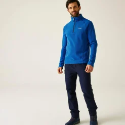 Men's Kenger Half Zip Midweight Fleece | Blue