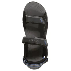 Men's Kota Drift Lightweight Walking Sandals | Black Nautical Blue Dark Grey