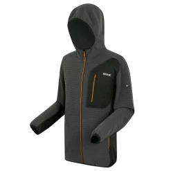 Men's Lakewright Full Zip Fleece | Ash Black