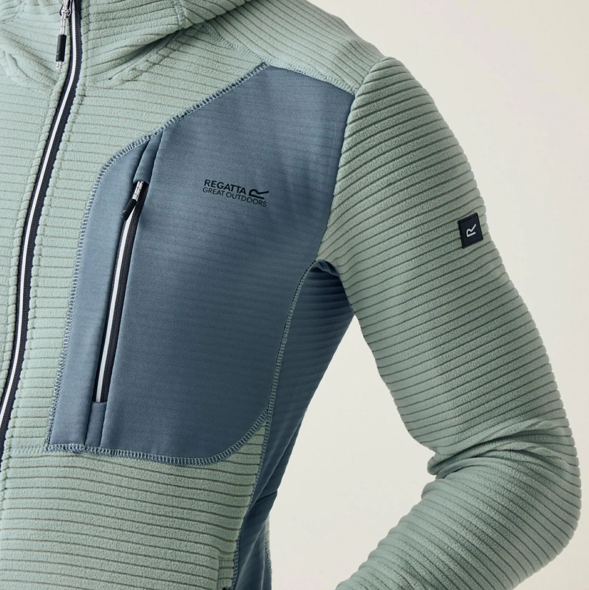 Men's Lakewright Full Zip Fleece | Glacier Stormy Weather