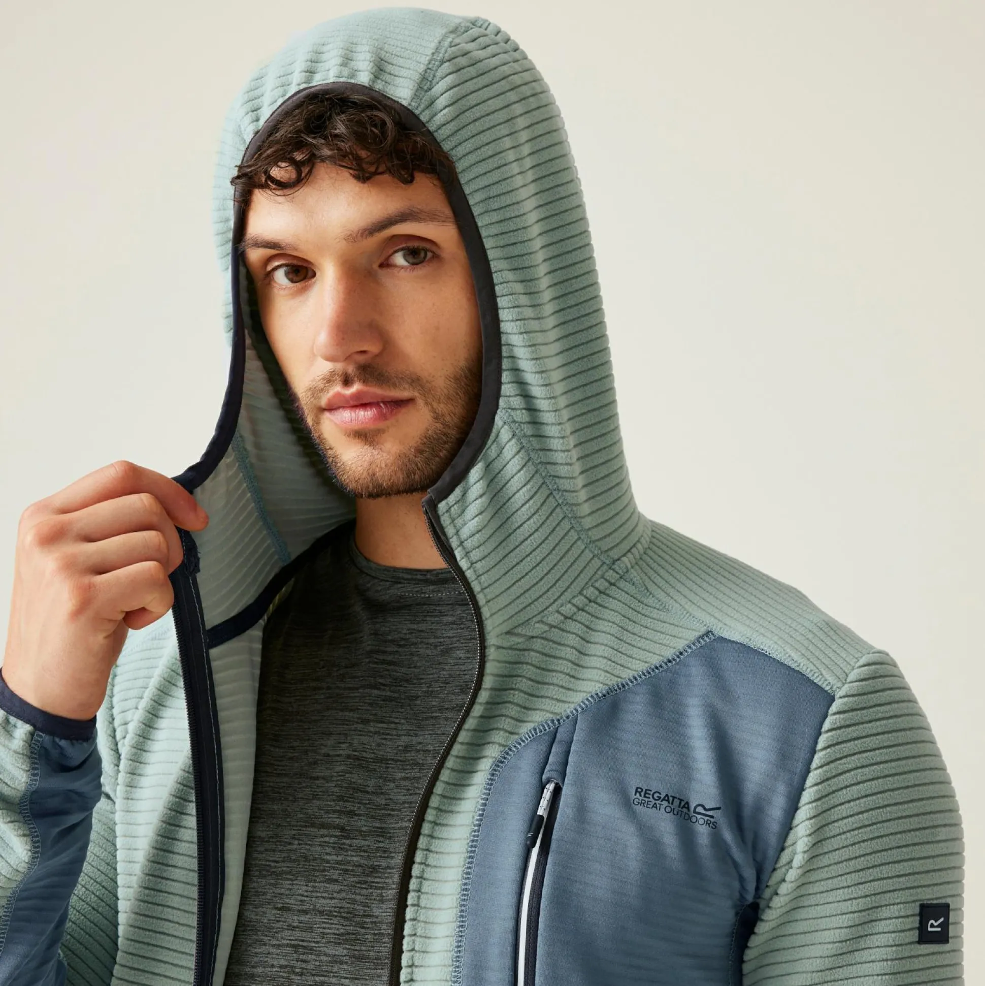 Men's Lakewright Full Zip Fleece | Glacier Stormy Weather