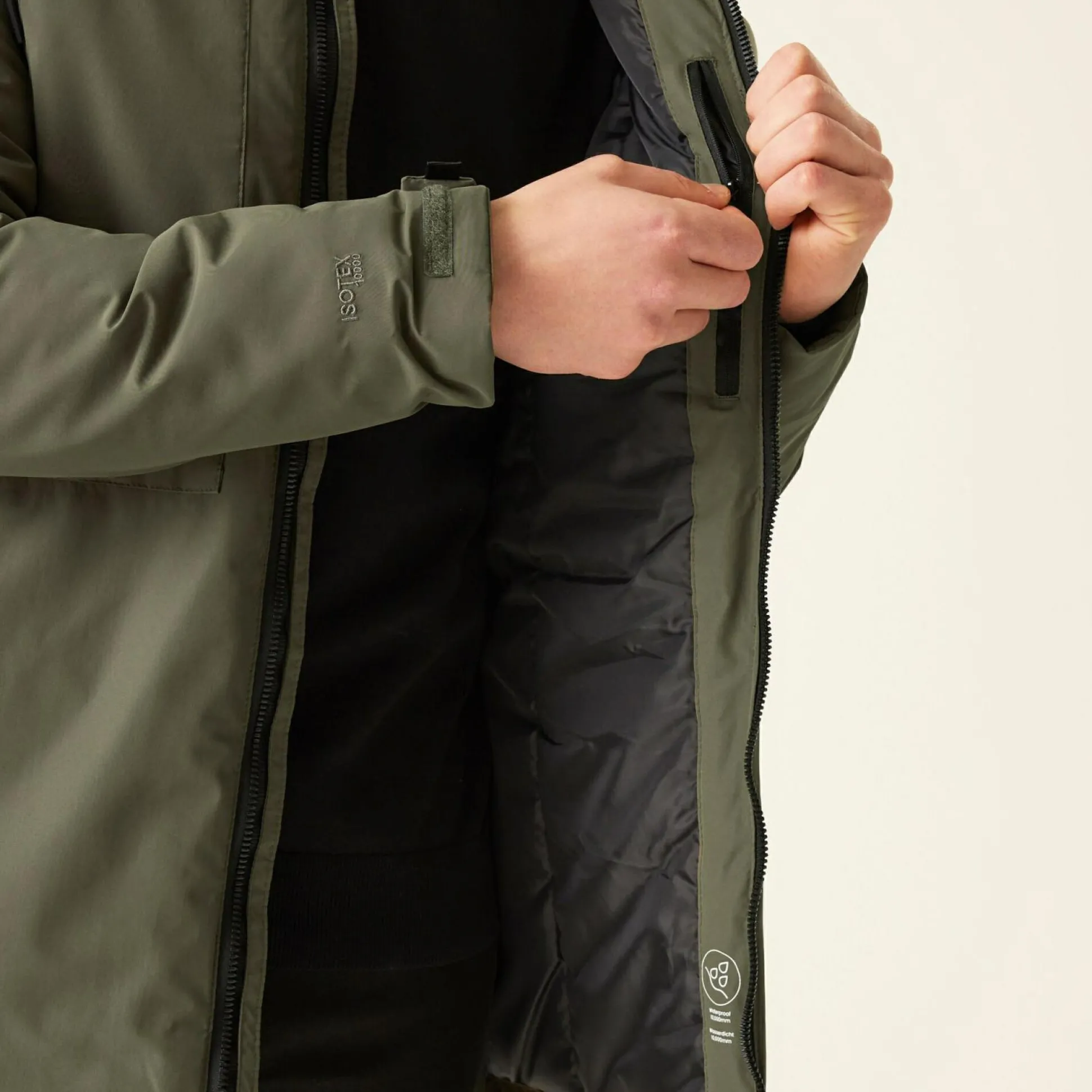 Men's Larrick Waterproof Insulated Jacket | Crocodile
