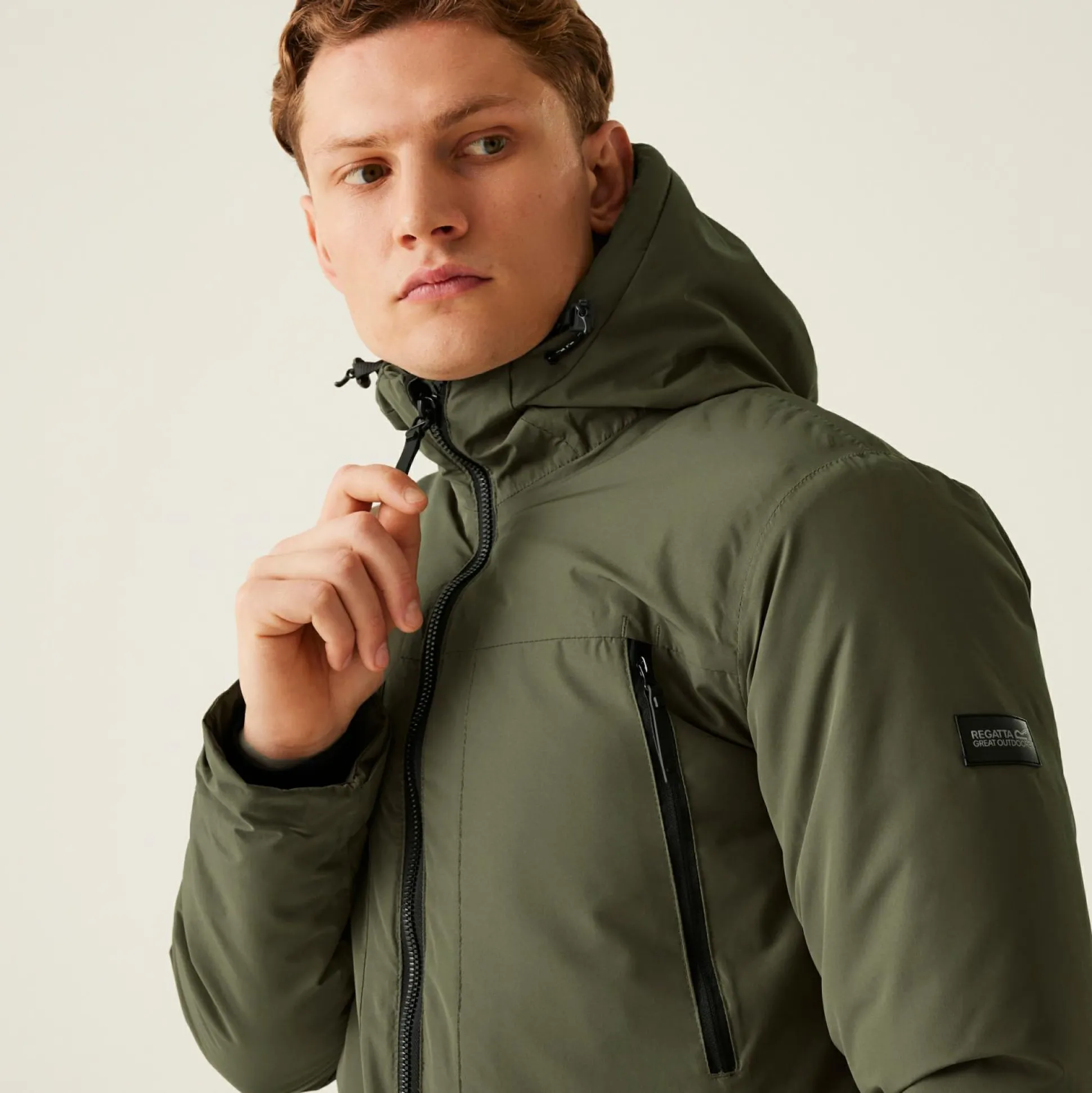 Men's Larrick Waterproof Insulated Jacket | Crocodile