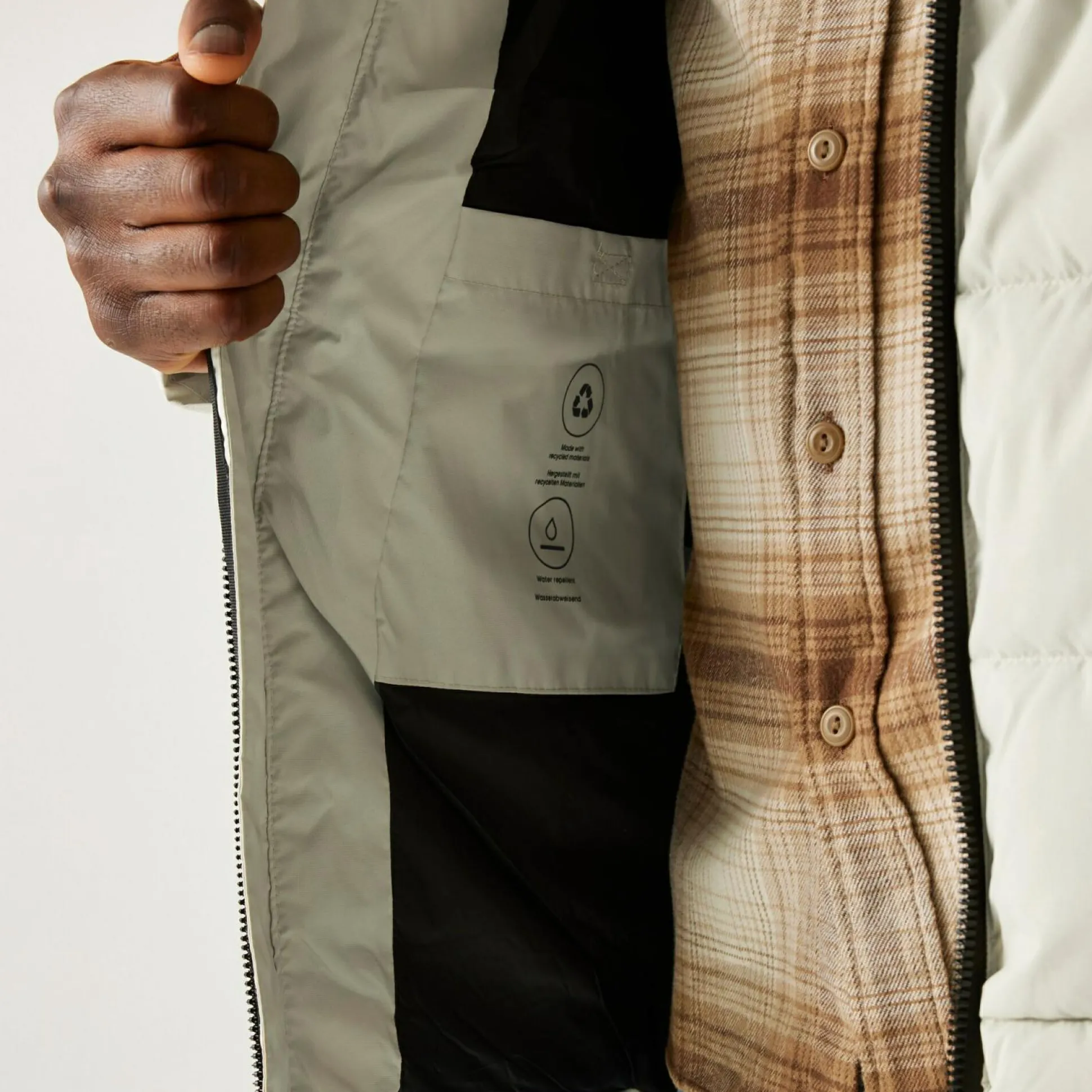 Men's Layska Padded Jacket | Moonstruck