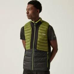 Men's Leedre Hybrid Gilet | Nephrite Green Black
