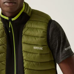 Men's Leedre Hybrid Gilet | Nephrite Green Black