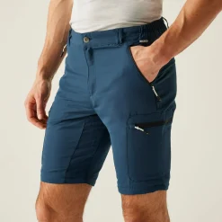 Men's Leesville III Zip Off Walking Trousers | Moonlight Denim