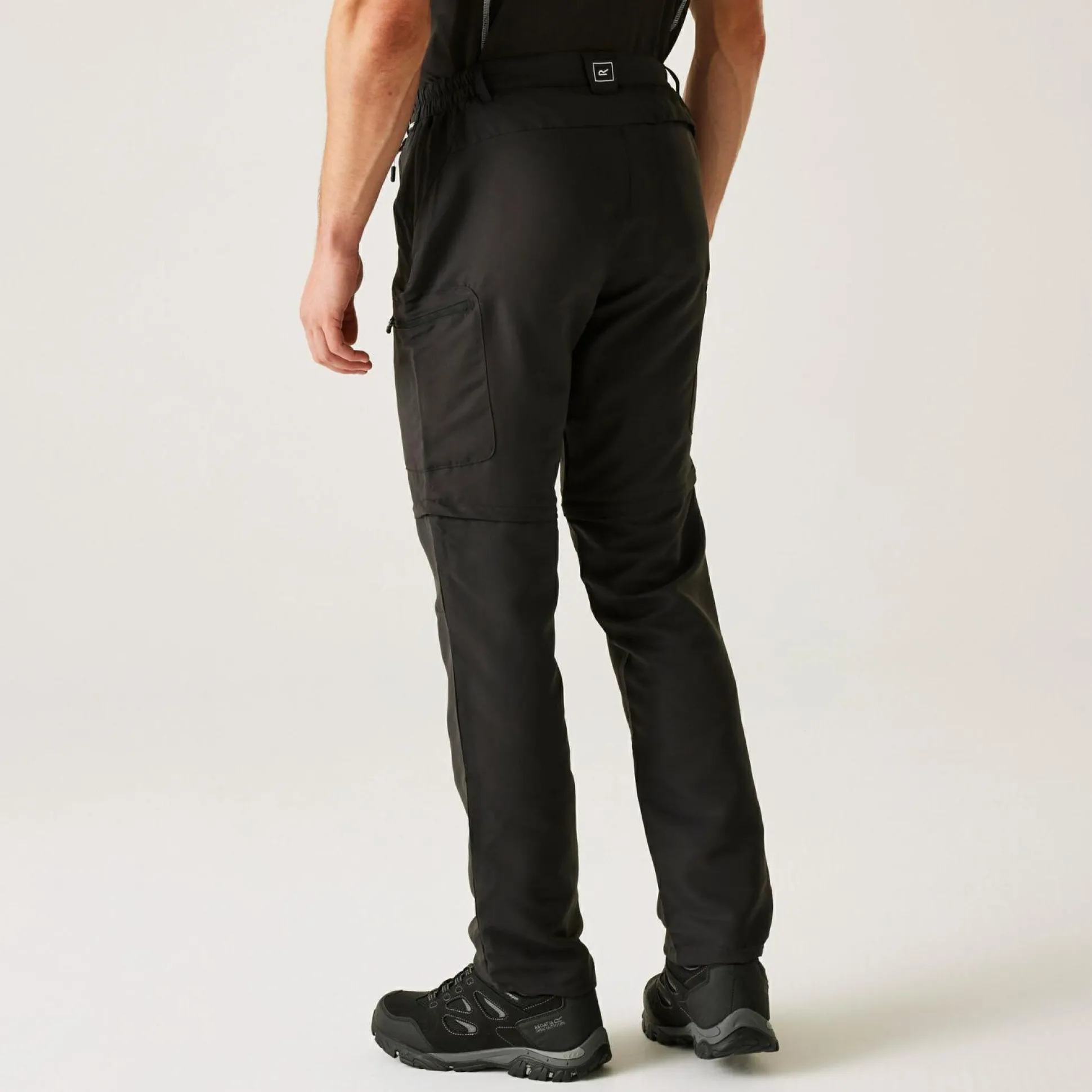 Men's Leesville III Zip Off Walking Trousers | Ash