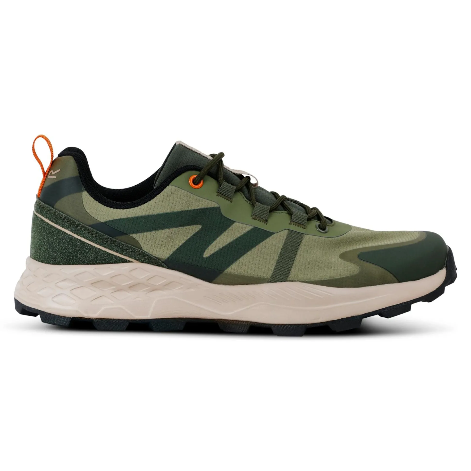 Men's Leighton Trainers | Dark Khaki Green