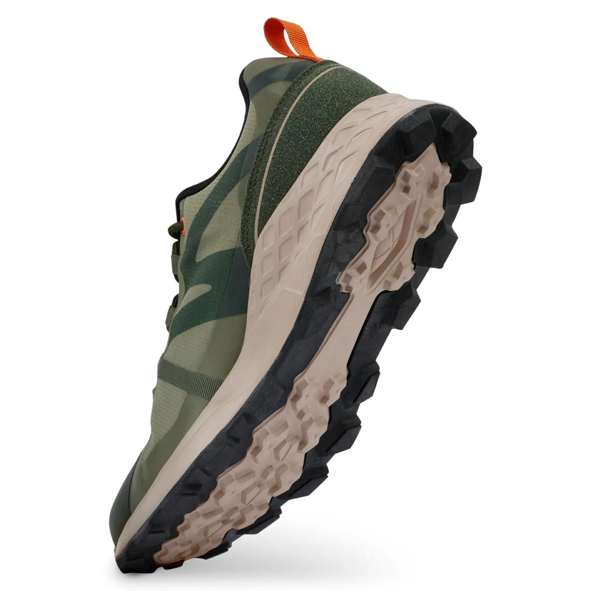 Men's Leighton Trainers | Dark Khaki Green