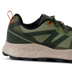 Men's Leighton Trainers | Dark Khaki Green