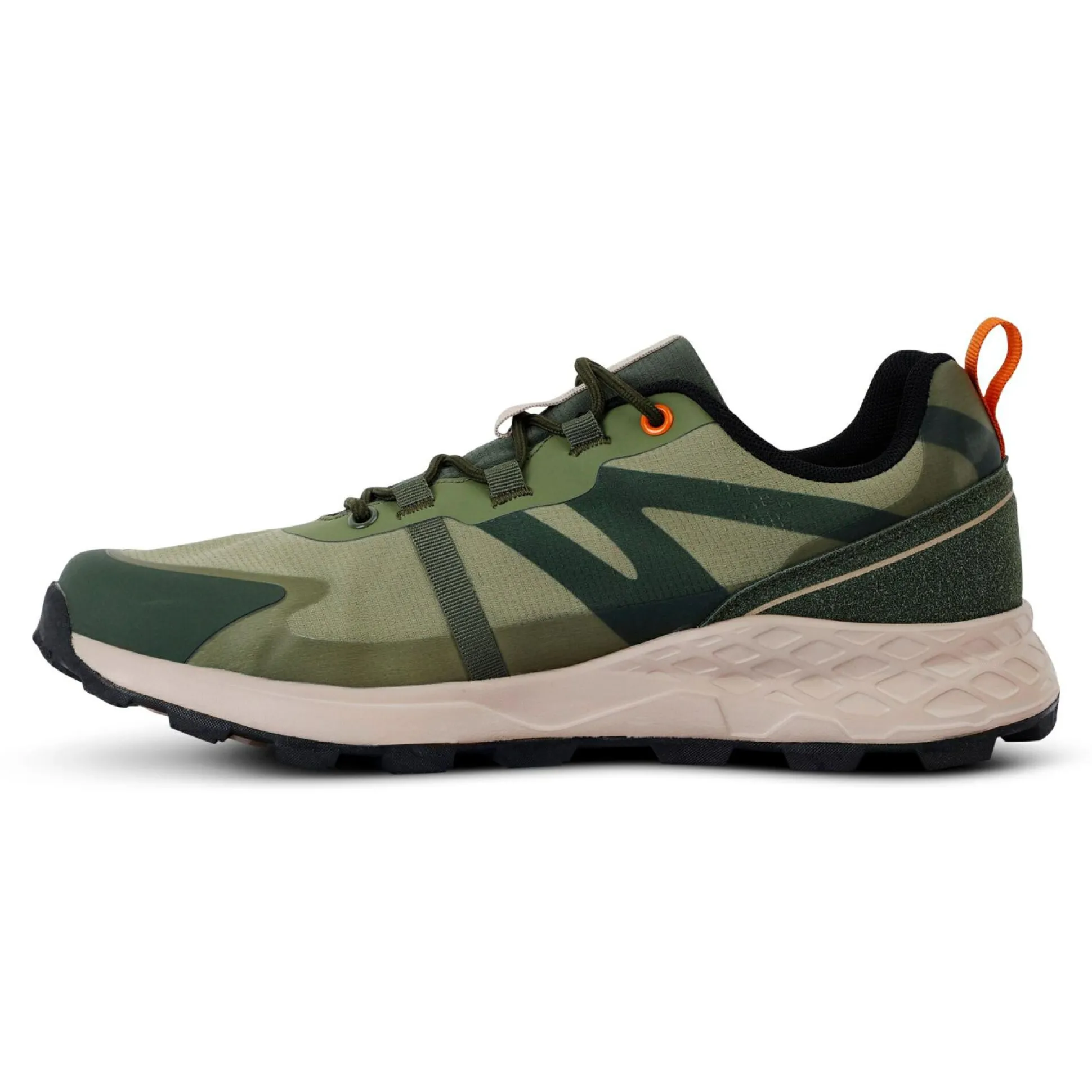 Men's Leighton Trainers | Dark Khaki Green
