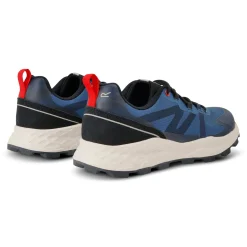 Men's Leighton Trainers | Dark Denim Poppy Red