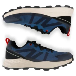 Men's Leighton Trainers | Dark Denim Poppy Red