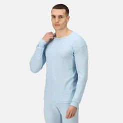Men's Long Sleeve Thermal Vest | Blue