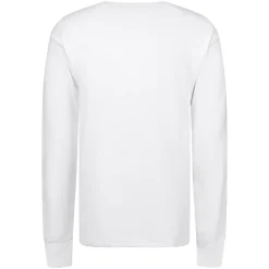 Men's Long Sleeve Thermal Vest | White
