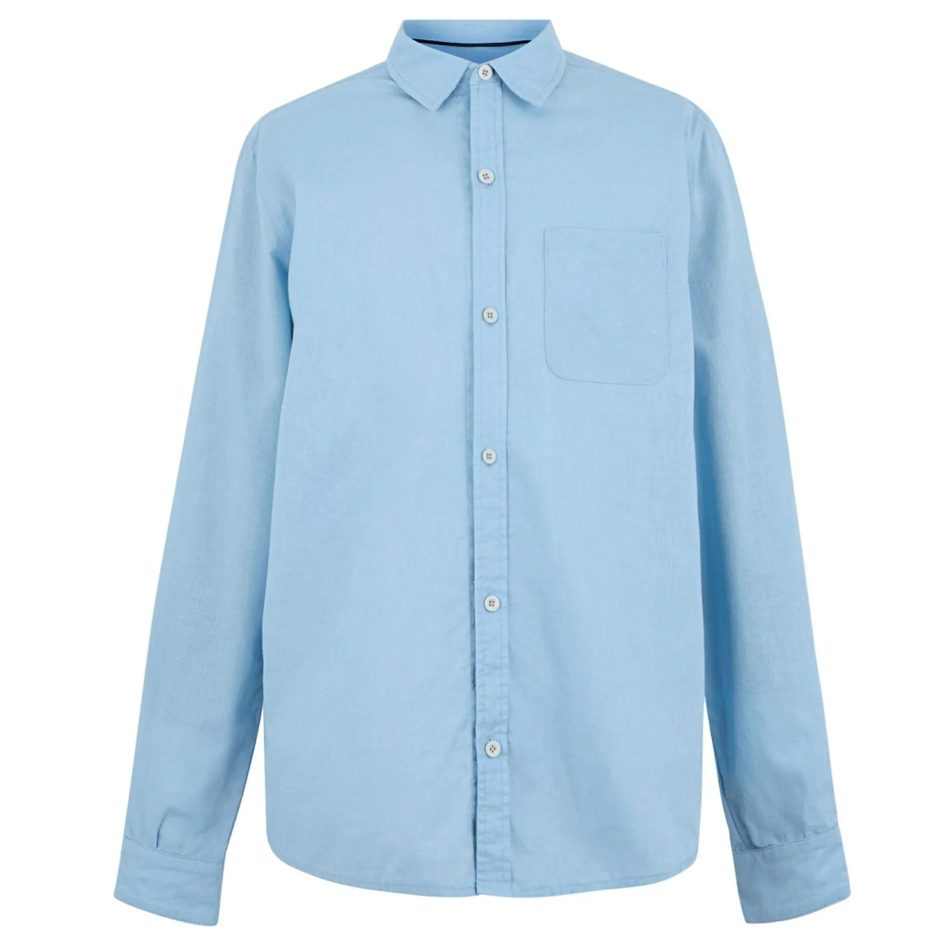 Men's Loran Long Sleeve Shirt | Chambray Blue