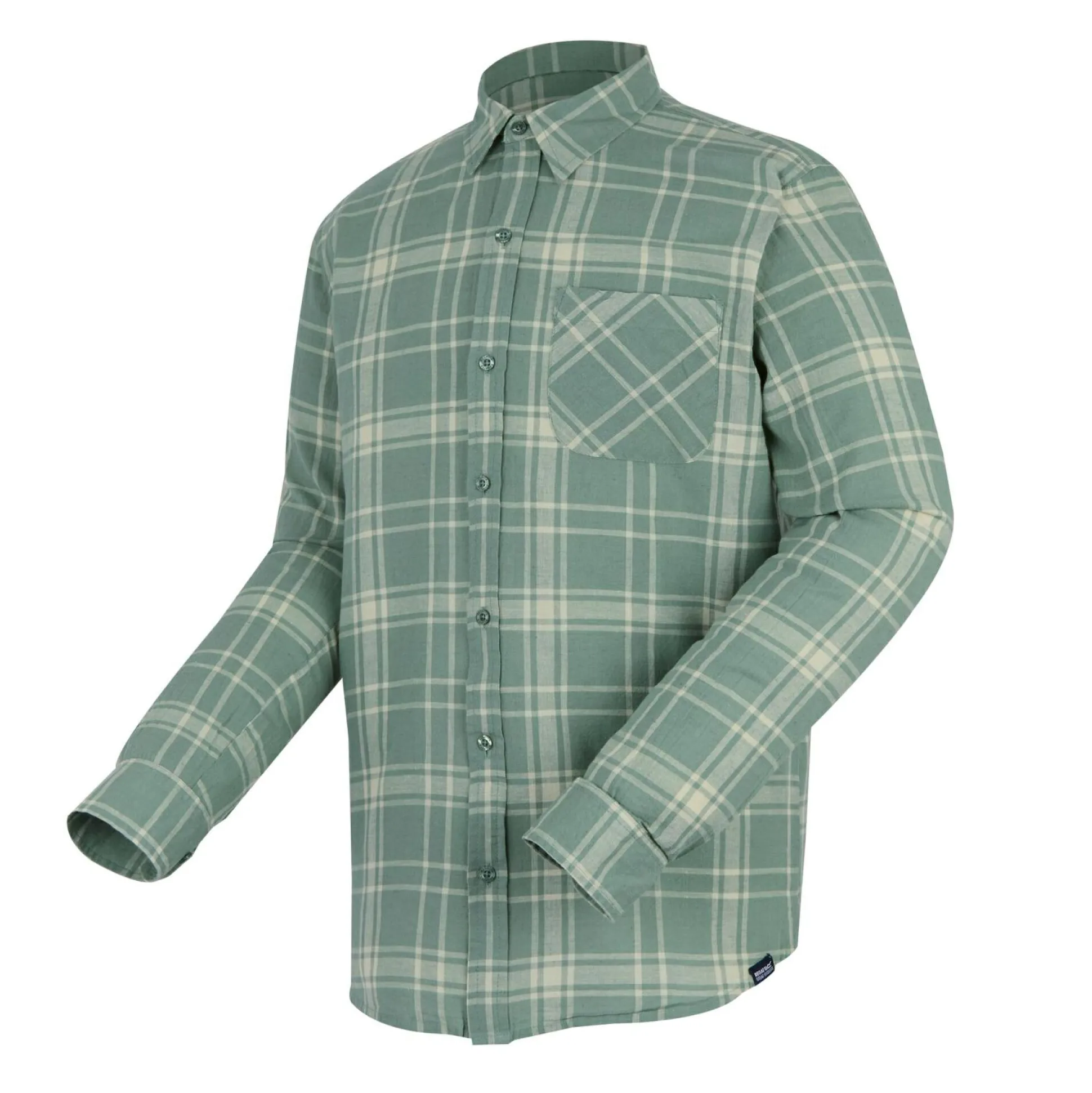 Men's Loran Long Sleeve Shirt | Glacier Check