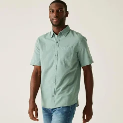 Men's Loran Short Sleeve Shirt | Glacier