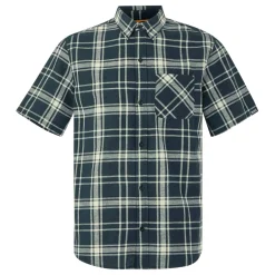 Men's Loran Short Sleeve Shirt | Navy Check