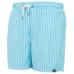 Men's Loras Swim Shorts | Aquarius Blue Stripe