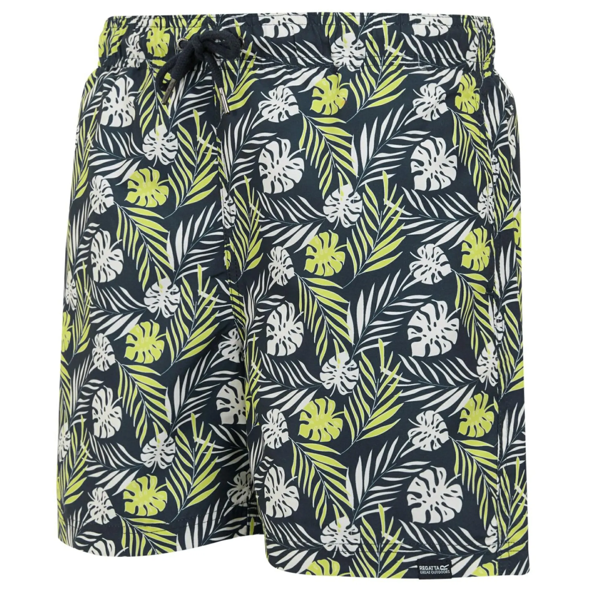Men's Loras Swim Shorts | Navy Leaf