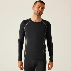 Men's LS Base Layer Top | Black