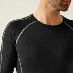 Men's LS Base Layer Top | Black