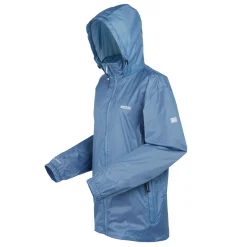 Men's Lyle IV Waterproof Packaway Jacket | Coronet Blue Danger Red