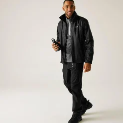 Men's Lyle IV Waterproof Packaway Jacket | Black