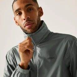 Men's Lyle IV Waterproof Packaway Jacket | Glacier