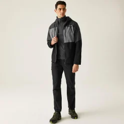 Men's Maland II Waterproof Jacket | Granite Grey Ash Black