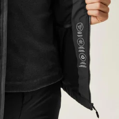 Men's Maland II Waterproof Jacket | Granite Grey Ash Black
